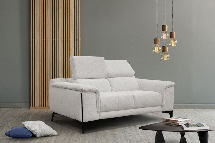 Produit similaire: Canapé droit 2 places écru - Matera