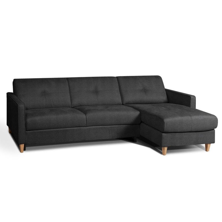 Produit similaire: Canapé d'angle SCANDINAVE 160 cm convertible EXPRESS couchage quotidien 16 cm Microfibre gris graphite