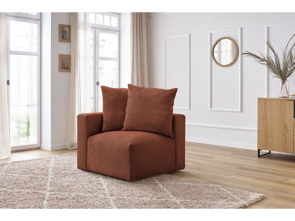 Produit similaire: Angle pour canapé modulable VOLTAIRE orange angle gauche BOBOCHIC 1 places