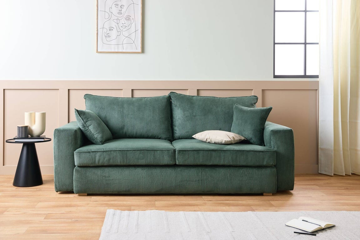 Produit similaire: Canapé Otto velours côtelé Vert