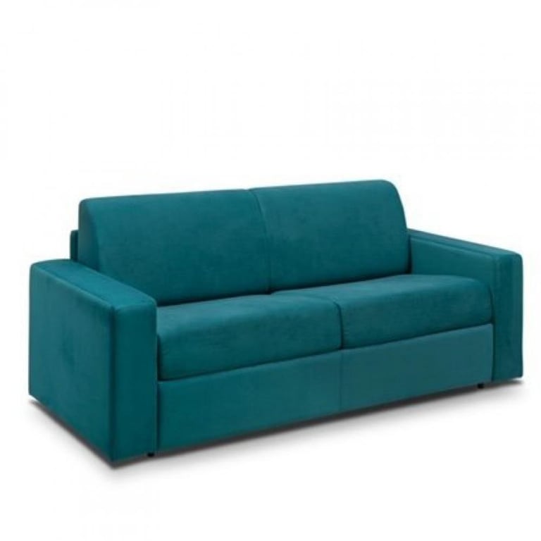 Produit similaire: MIDNIGHT AMORE - Canapé convertible velours bleu paon - couchage 160 cm - Sommier lattes