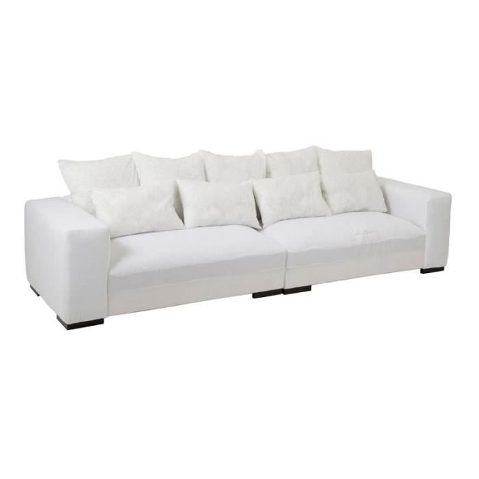 Produit similaire: Canapé Monaco 330cm Blanc