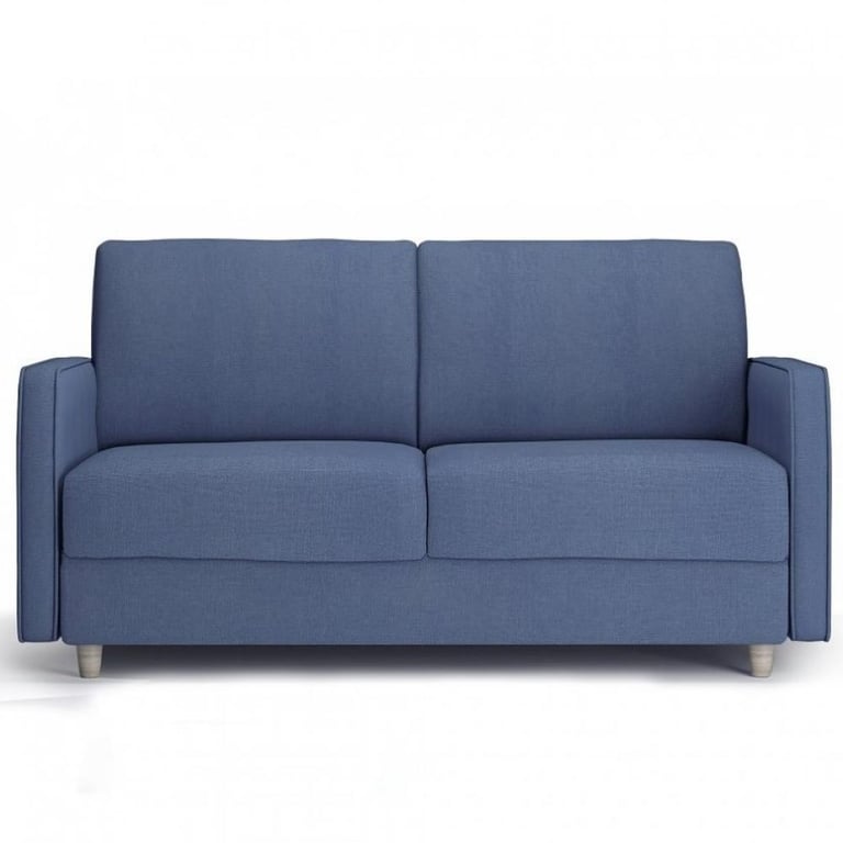 Produit similaire: Canapé Convertible express TITO Encombrement ouvert : 206 cm couchage 140 piètement hêtre naturel.