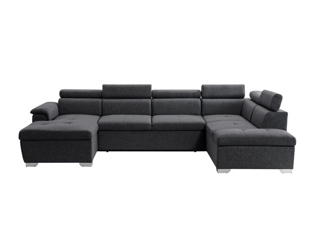 Produit similaire: Canapé d'Angle Panoramique PAOLA Convertible en Tissu