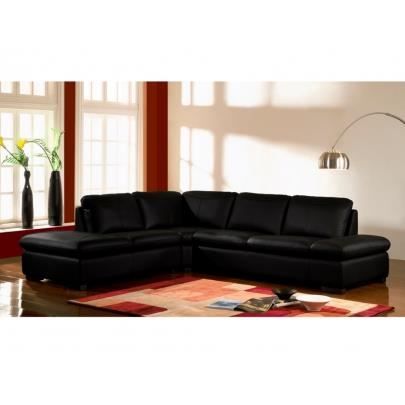 Produit similaire: Canapé d'angle en cuir ONYX II - Noir - Angle gauche - VENTE-UNIQUE - Contemporain - Design - 3 personnes - Fixe