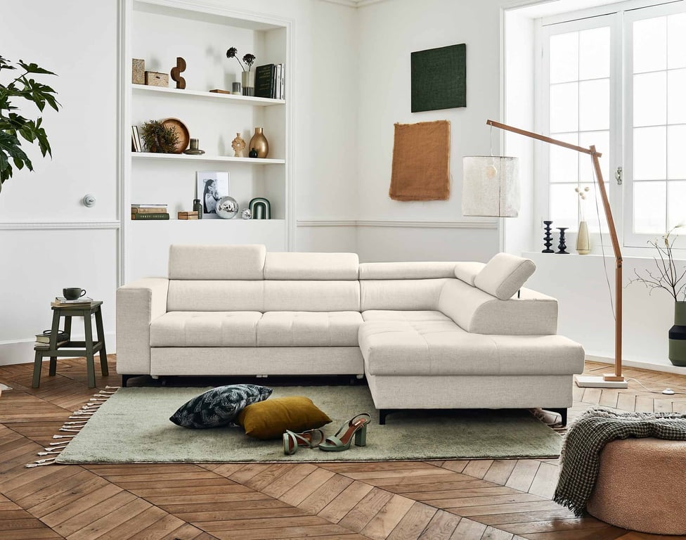 Produit similaire: olinda - Canapé relax convertible Beige