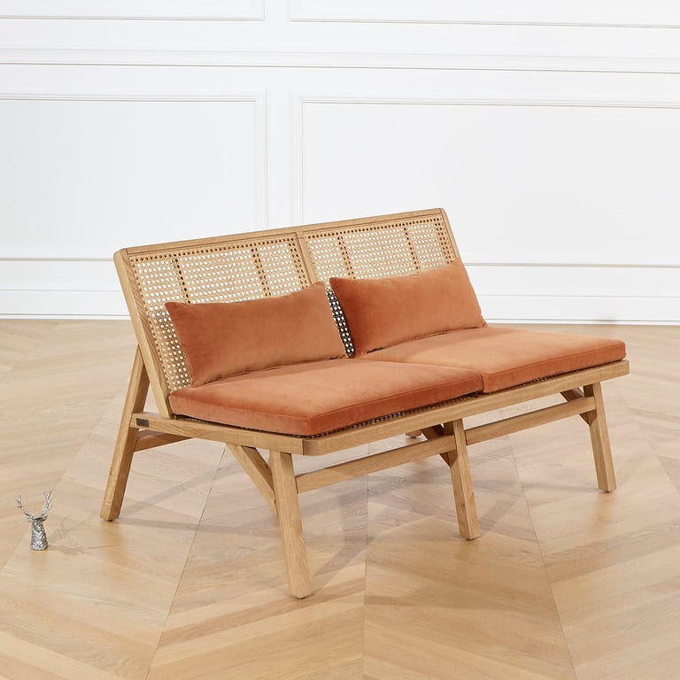 Produit similaire: bo-paris - Canapé velours Orange