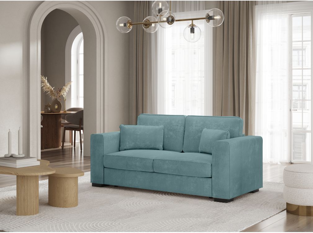 Produit similaire: belami - Canapé velours côtelé Bleu