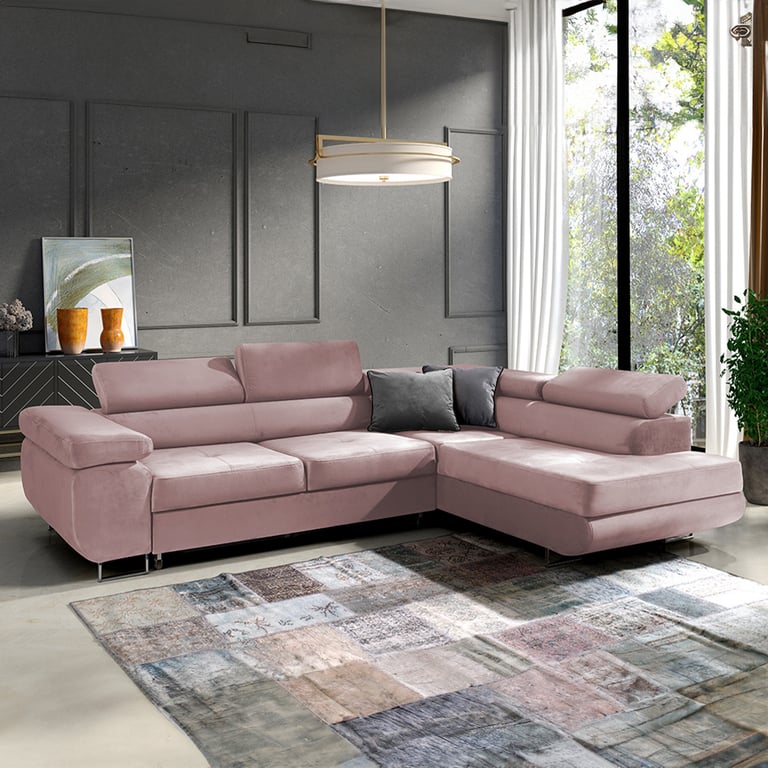 Produit similaire: wilson - Canapé relax convertible Rose