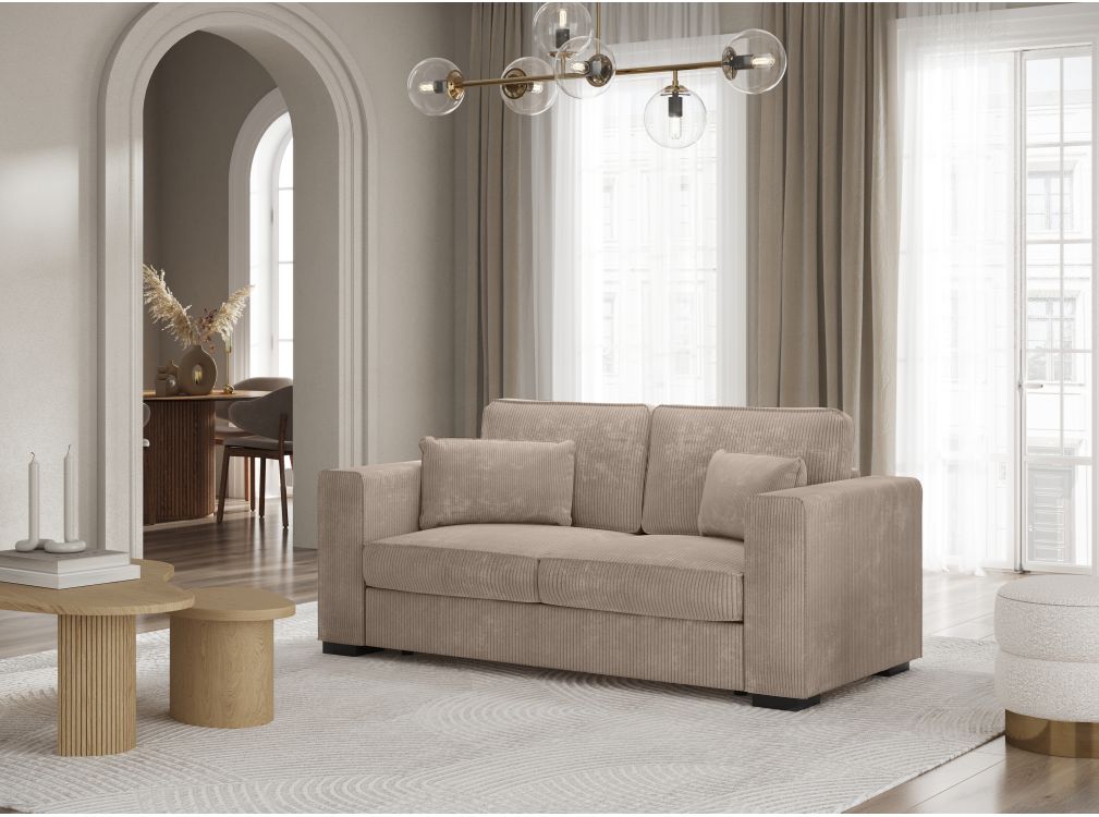 Produit similaire: belami - Canapé velours côtelé Marron