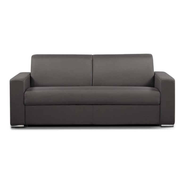 Produit similaire: Canapé convertible 3-4 places SELECT matelas 16cm sommier lattes 160cm RENATONISI cuir vachette taupe