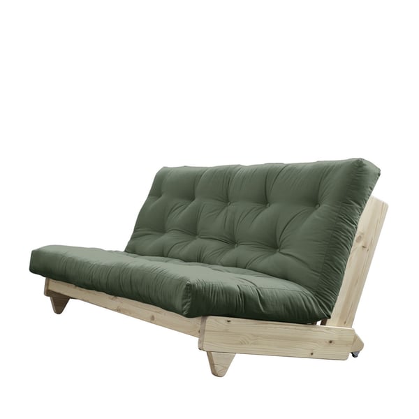 fresh - Canapé convertible Vert