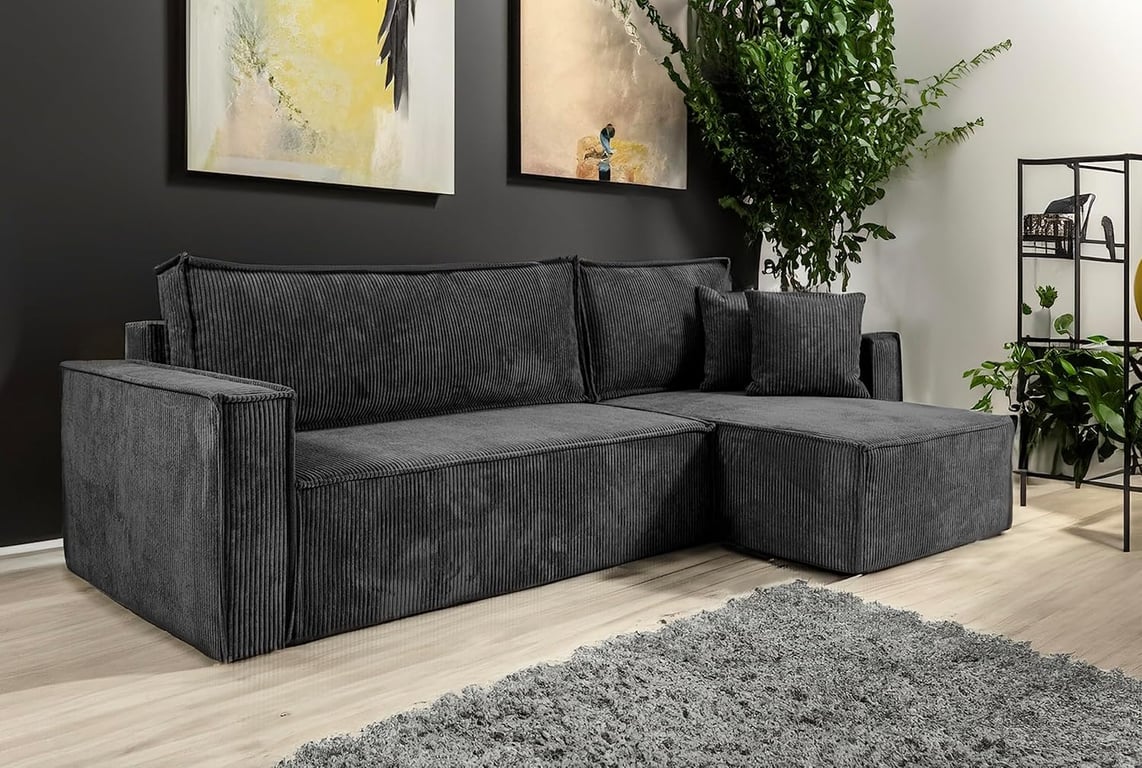 Produit similaire: nero - Canapé convertible Gris