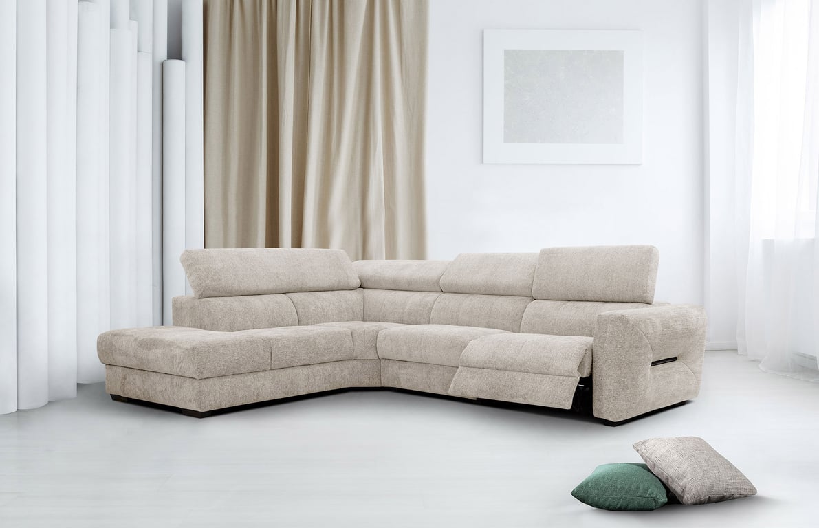 Produit similaire: Calvera - Canapé relax Beige