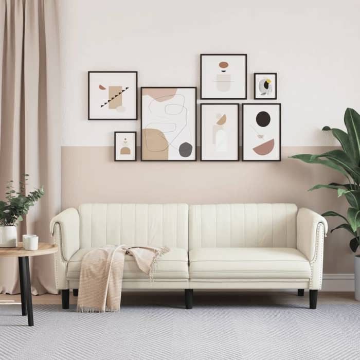 Produit similaire: Sofa droit fixe - Clic Clac Canapé à 3 places - NEUF - crème velours CA3402152