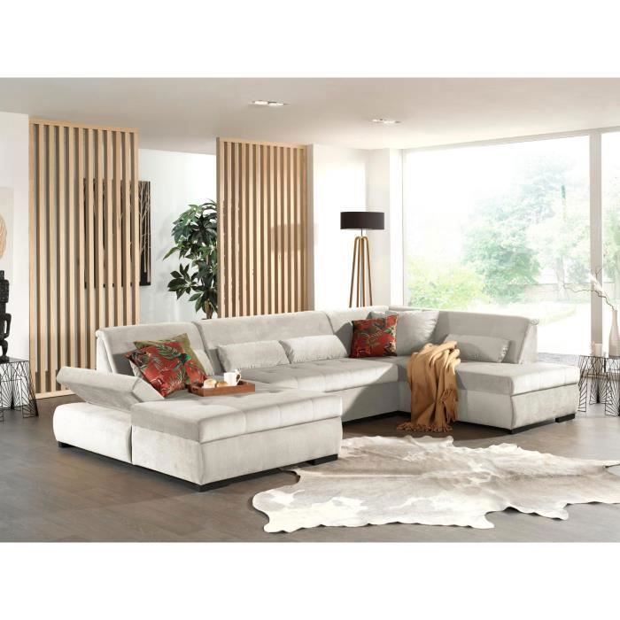 Produit similaire: Vermont - canapé panoramique d'angle droit - 7 places - XXL - en velours