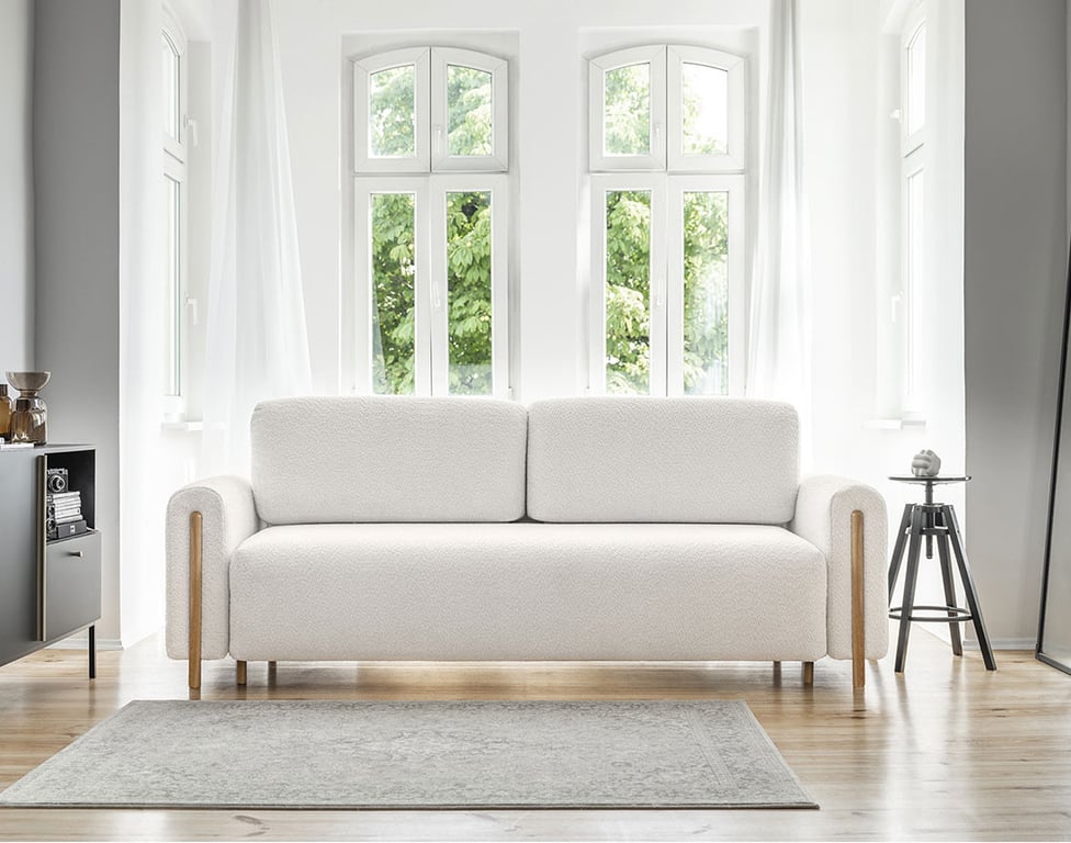 Produit similaire: Glendale - Canapé bouclette Beige