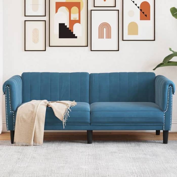 Produit similaire: Canapé à 2 Places, Sofa avec Pieds, Canapé Rembourré avec Accoudoirs et Dossier, Meuble de Chambre à Coucher 372583
