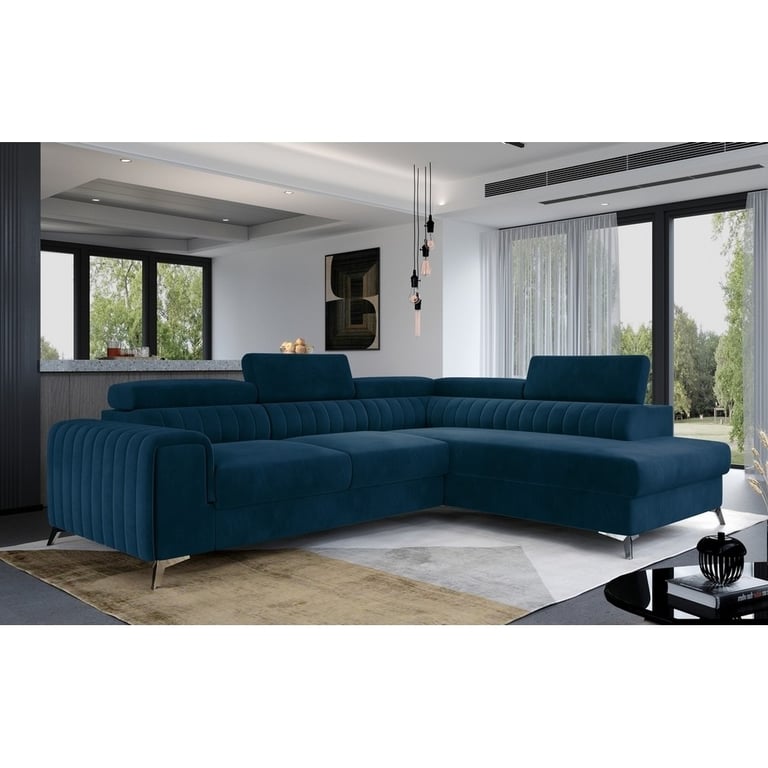 Produit similaire: larry - Canapé relax convertible Bleu