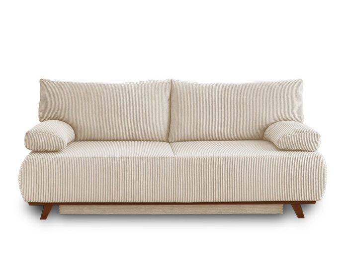 Produit similaire: Cristal - canapé 3 places - convertible avec coffre - en velours côtelé