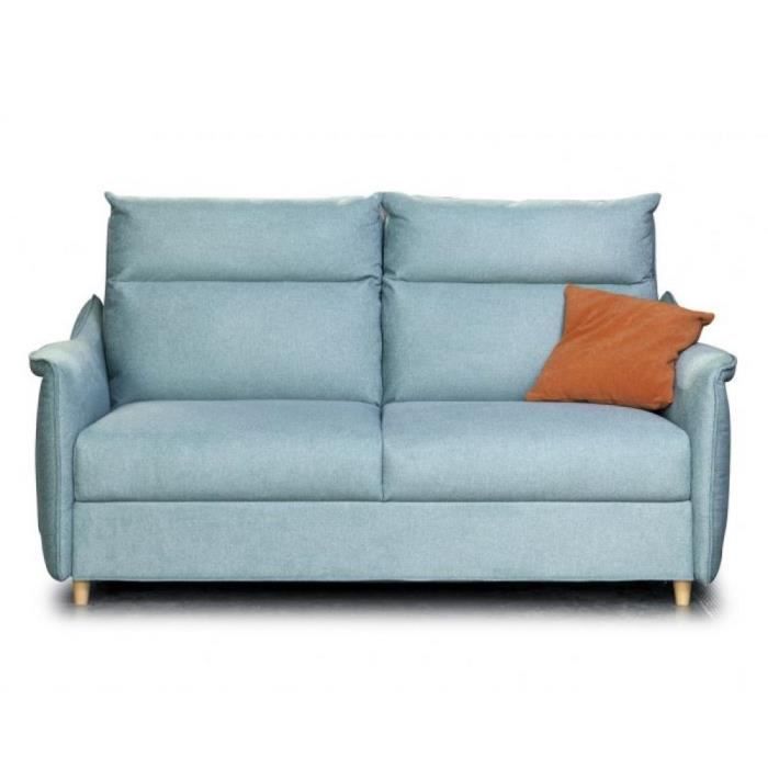 Produit similaire: Canapé convertible express CHORUS couchage 140 cm Negramaro bleu bleu Tissu Inside75
