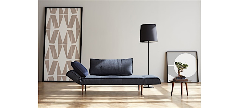 Produit similaire: Zeal - Canapé convertible tissu bleu