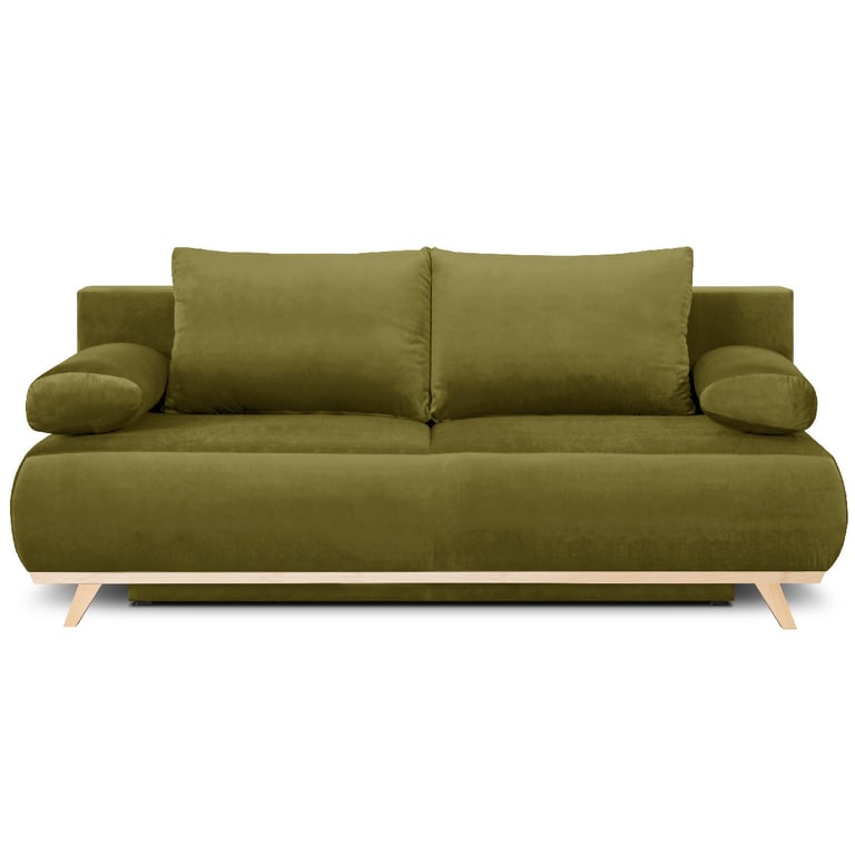 Produit similaire: Canapé convertible 3 places avec coffre de rangement vert olive