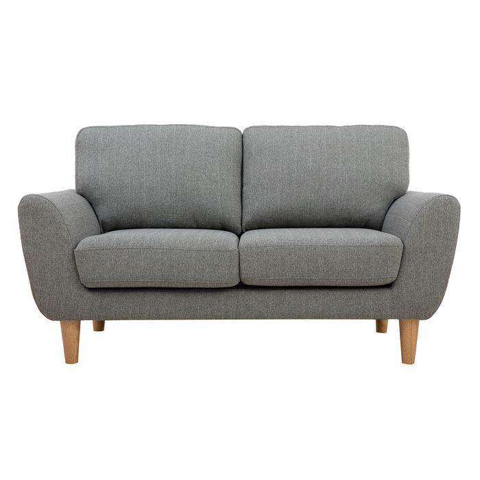 Produit similaire: Canapé scandinave 2 places en tissu gris et bois clair ALICE