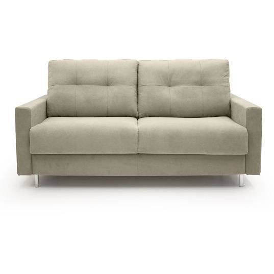 Produit similaire: Canapé lit Rocky 3 places tissu beige 140 cm 35kg