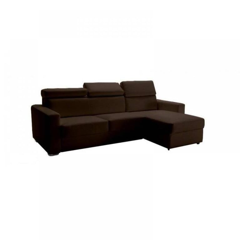 Produit similaire: Canapé d'angle réversible EXPRESS SIDNEY DELUXE 160 cm cuir vachette marron têtières réglables matelas 16 cm