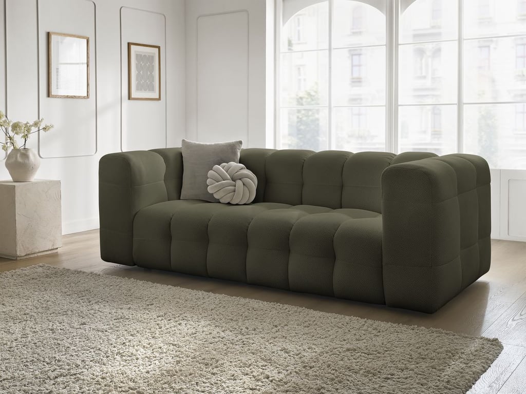 Produit similaire: Canapé droit fixe 3 places CLOUD tissu mesh vert BOBOCHIC