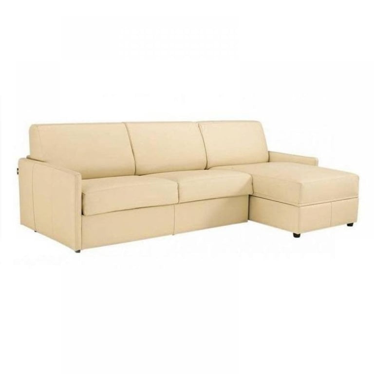 Produit similaire: Canapé d'angle SUN convertible EXPRESS 120cm cuir vachette Beige matelas épaisseur 16cm