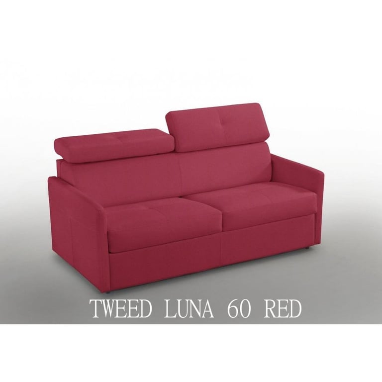 Produit similaire: Canapé 3-4 places PARIS 160cm COUCHAGE EXPRESS Tweed rouge matelas 16 cm