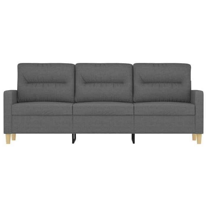 Produit similaire: Sofa droit fixe - Clic Clac Canapé à 3 places - NEUF - Gris foncé 180 cm Tissu CA8836534