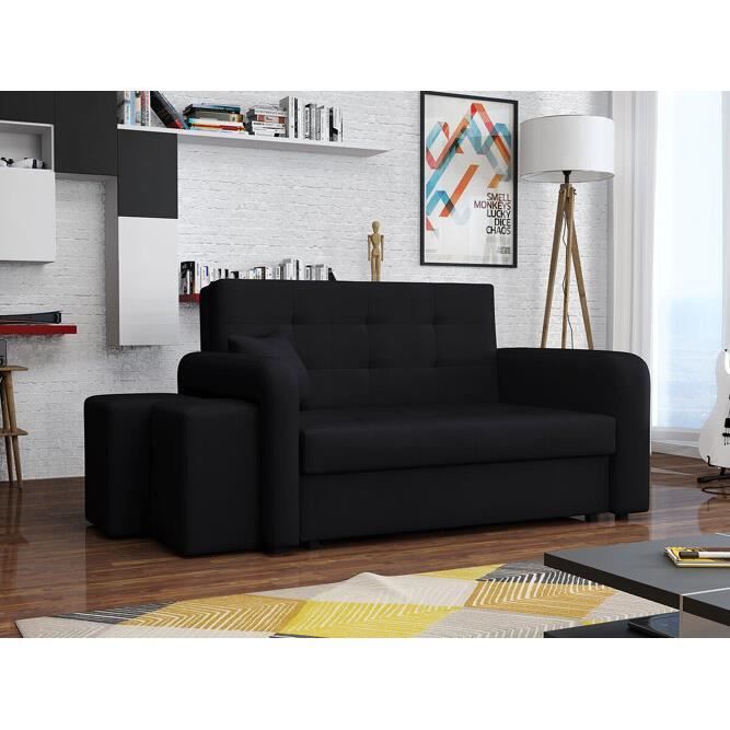 Produit similaire: Canapé-lit Columbus 157 - Manila 18 - 158x85x98cm - Noir - Zig Zag