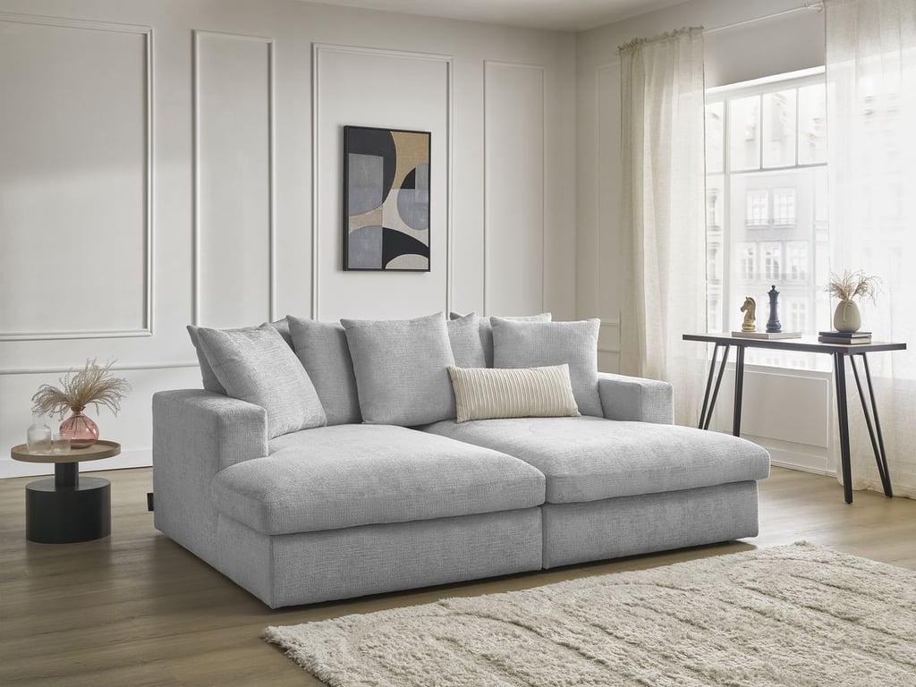 Produit similaire: Canapé droit fixe 3 places SIMEON assise profonde gris clair BOBOCHIC