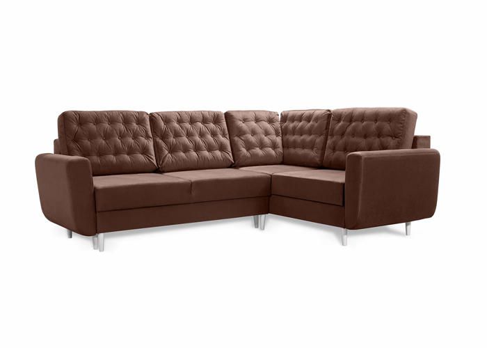 Produit similaire: Robin Inspire Linda Canapé d'angle avec Fonction Lit et Tiroir pour Linge de Maison Angle - Droite - Marron - 195 x 250 x 95 cm