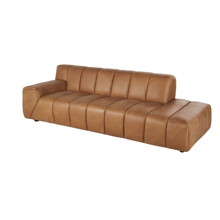 Produit similaire: Canapé Snoop 4 places cuir marron