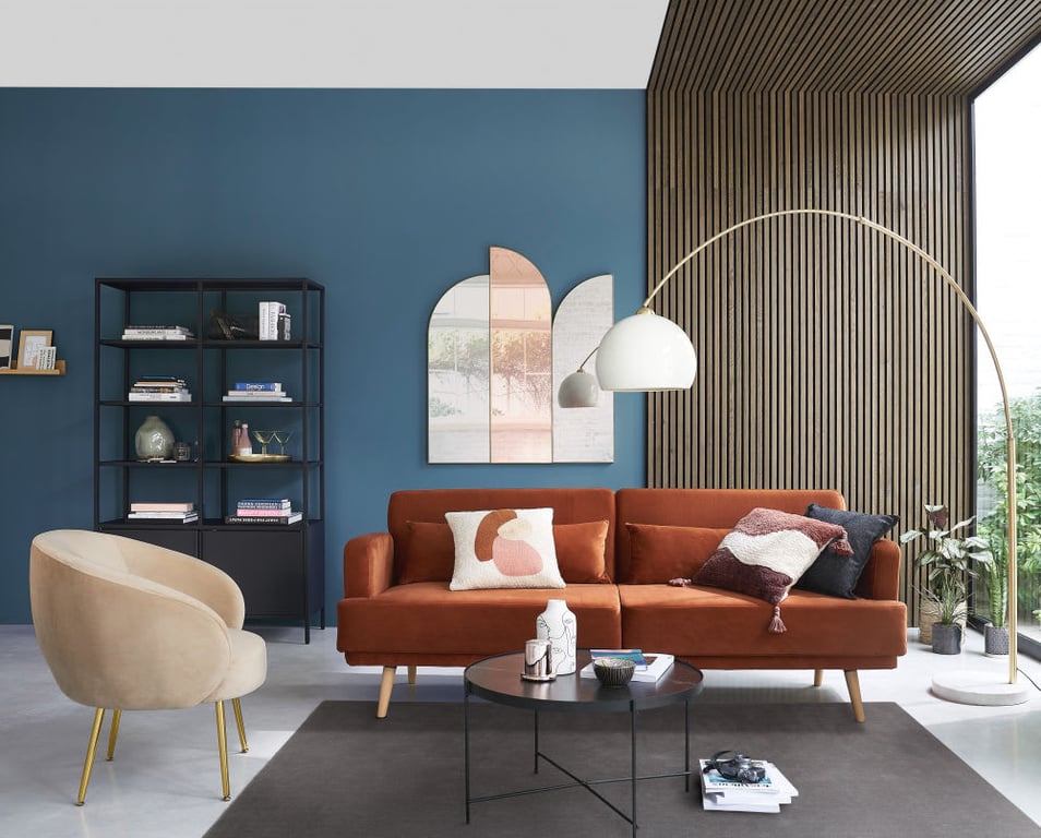 Produit similaire: Canapé Elvis clic-clac 4 places velours marron