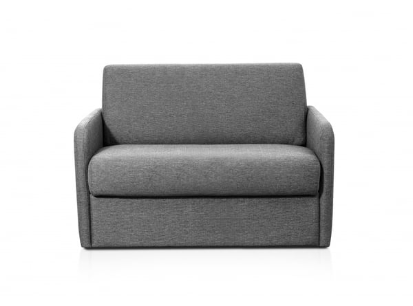Fauteuil Convertible Express DAPHNÉ en tissu - Matelas 100x190 cm