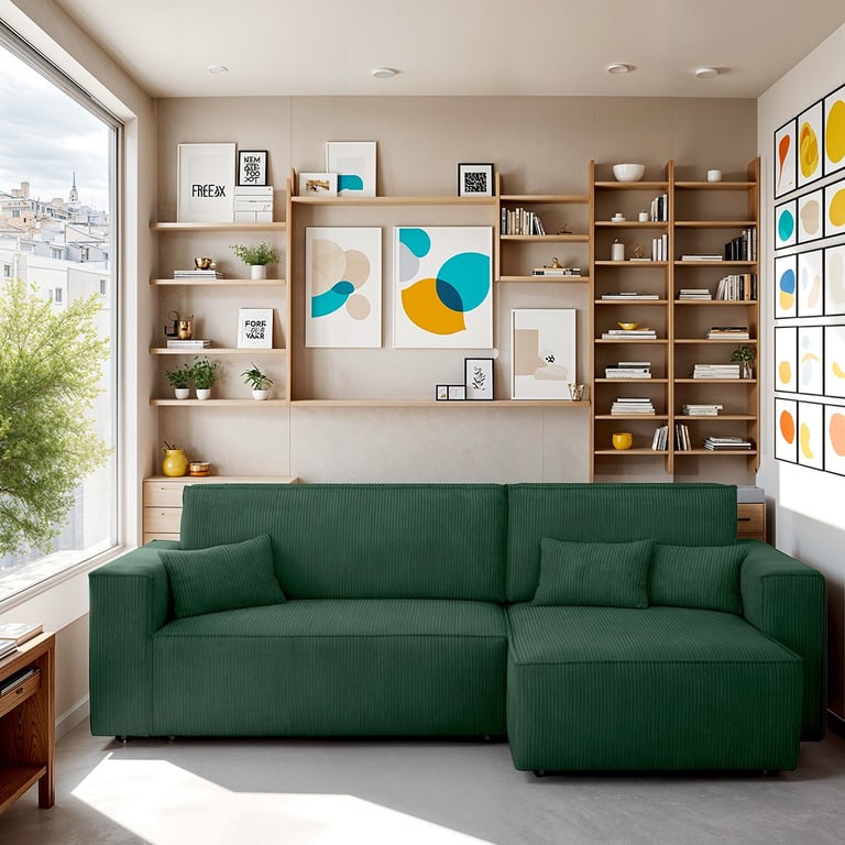 Produit similaire: livia - Canapé convertible Vert