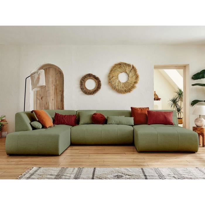 Produit similaire: Onyx - canapé panoramique d'angle gauche 7 places - en tissu