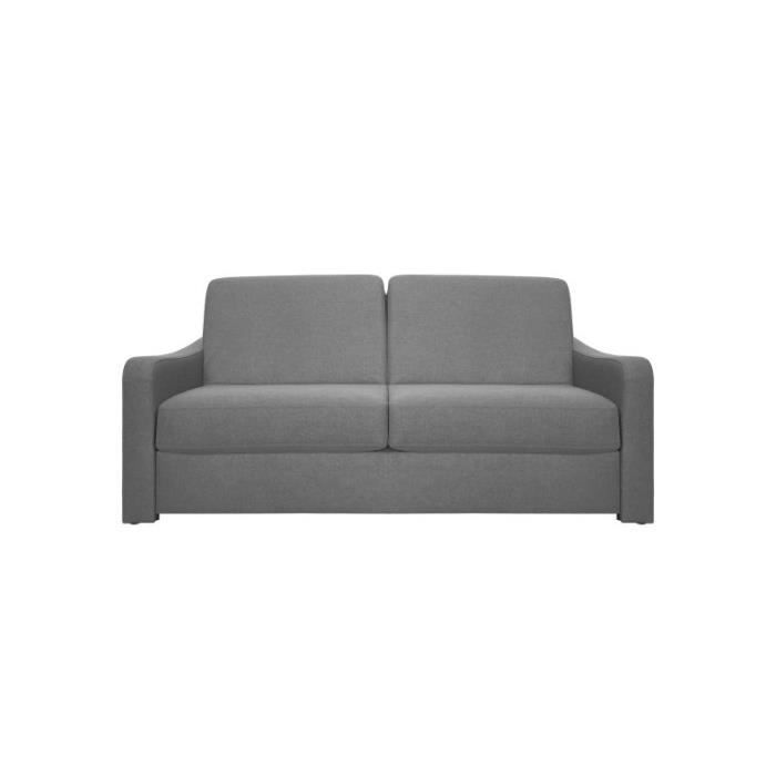 Produit similaire: NASSAU Canapé convertible 3 places gris matelas Dunlopillo 140cm
