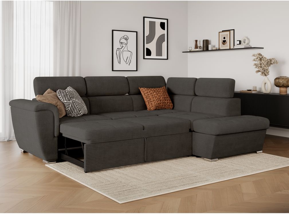 Produit similaire: paola - Canapé relax convertible Gris