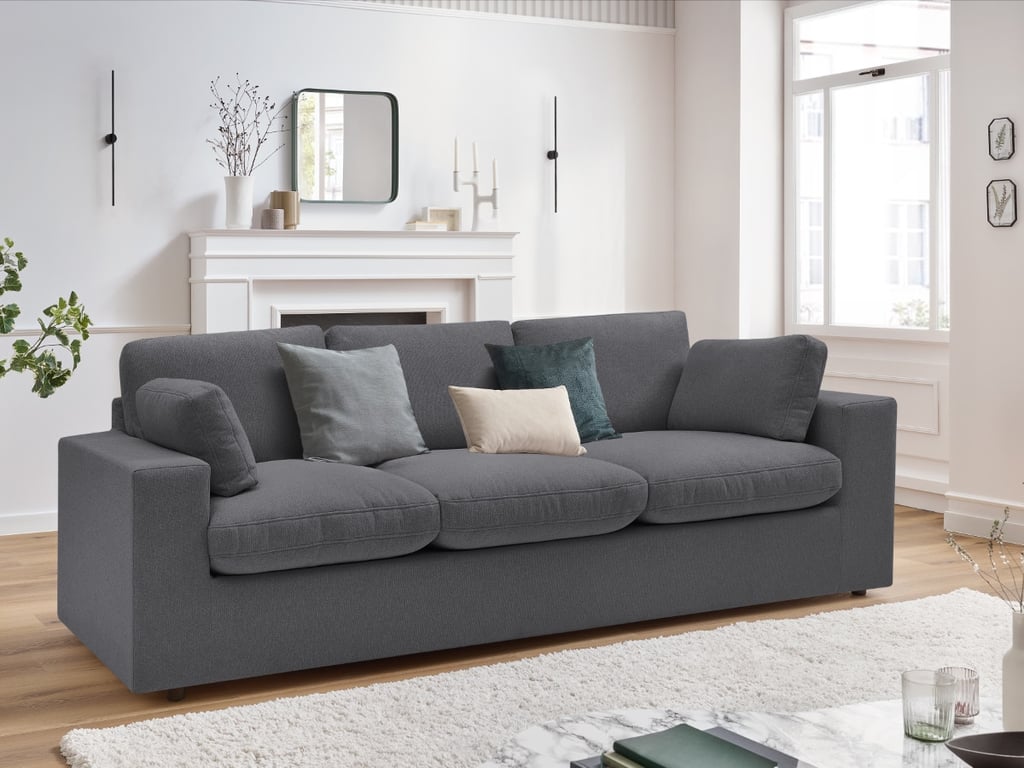 Produit similaire: Canapé droit fixe compact BELAIR gris foncé BOBOCHIC 3 places