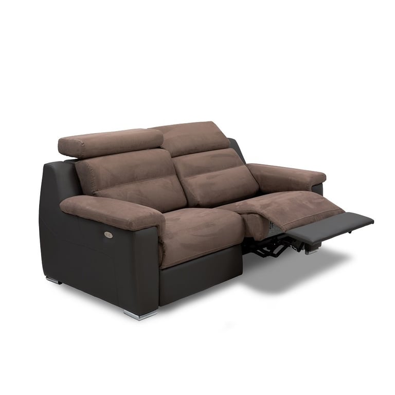 Produit similaire: Canapé 3 places relax électrique RELAXO avec système zéro wall bicolore gris graphite / taupe