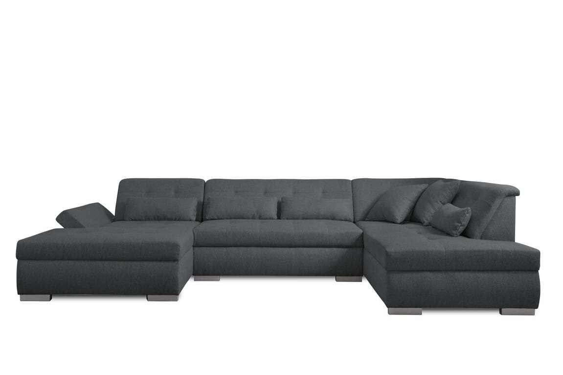 Produit similaire: Vermont - Canapé d'angle panoramique en U - XXL - Droit