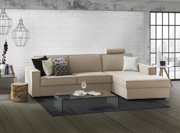afar - Canapé relax convertible Beige