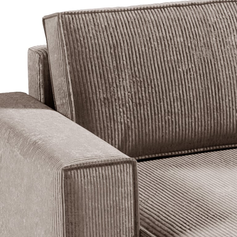 Produit similaire: isaac - Canapé convertible velours côtelé beige