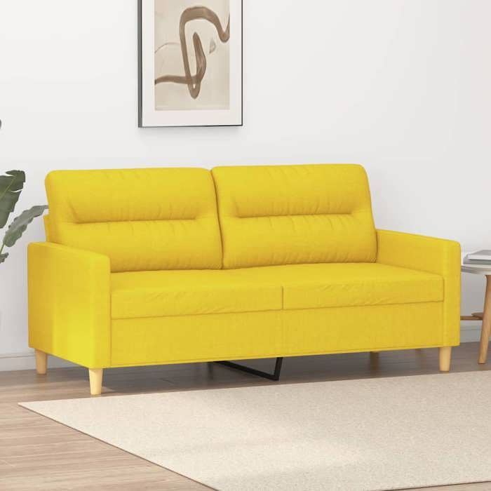 Produit similaire: Canapé Relax CLOUD - Canapé à 2 places Jaune clair 140 cm Tissu 8112